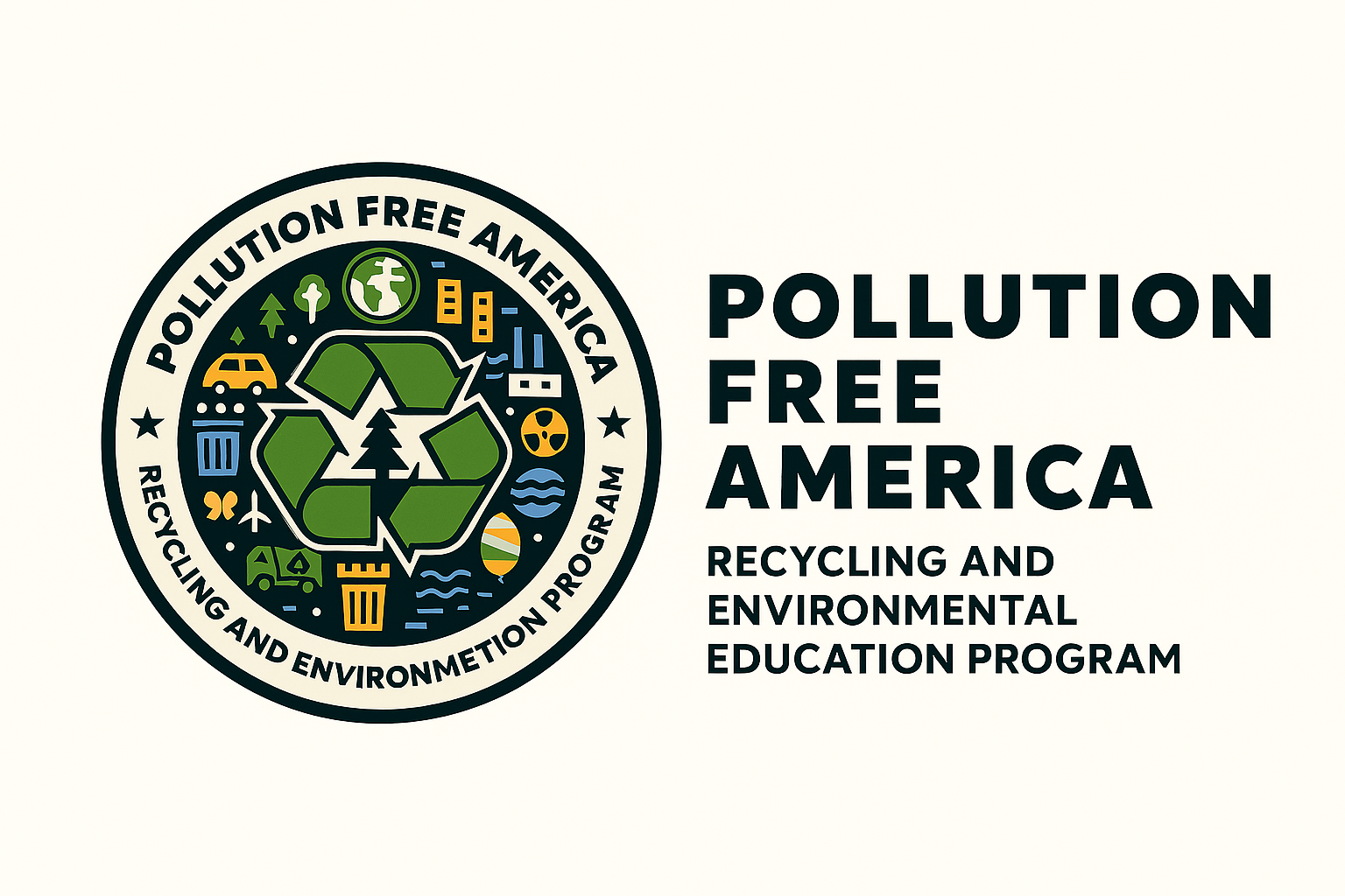 Pollution Free America logo